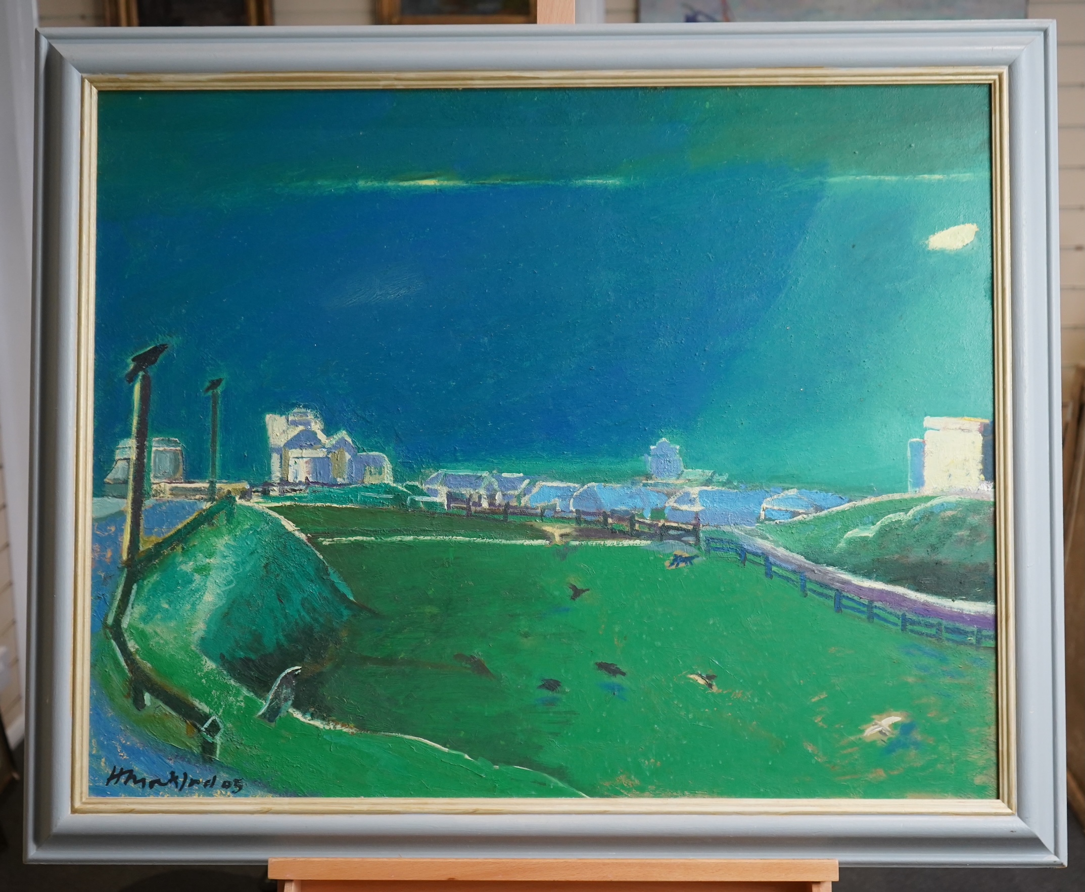 Harold Mockford, 1932-2023, 'Martello Fields, Seaford, East Sussex'